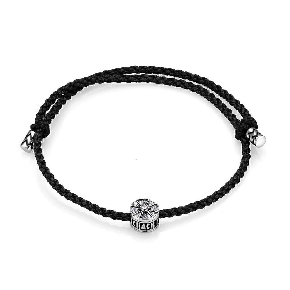 Купить Браслет шнурок "Спаси и Сохрани" (53513)