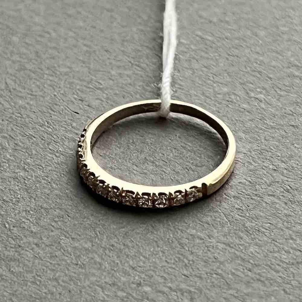 Купить Кольцо из красного золота "Спаси и Сохрани" с фианитами (31042)