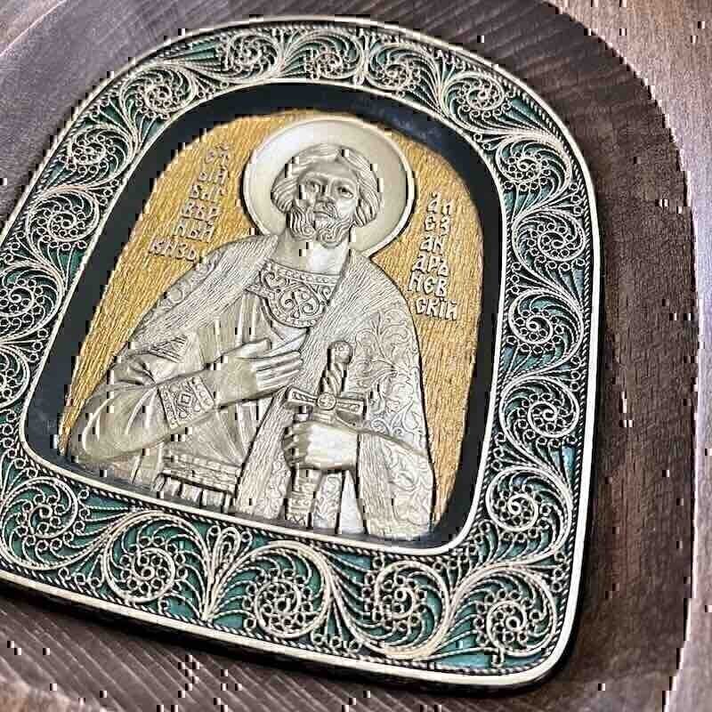 Купить Икона "Святой Князь Александр Невский" (12237)