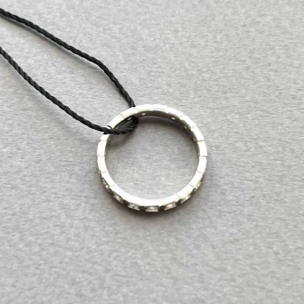 Купить Кольцо из белого золота "Спаси и Сохрани" с бриллиантами (31066)