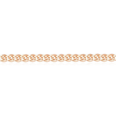 картинка Цепь из красного золота "Нонна гранённая" (91018) 