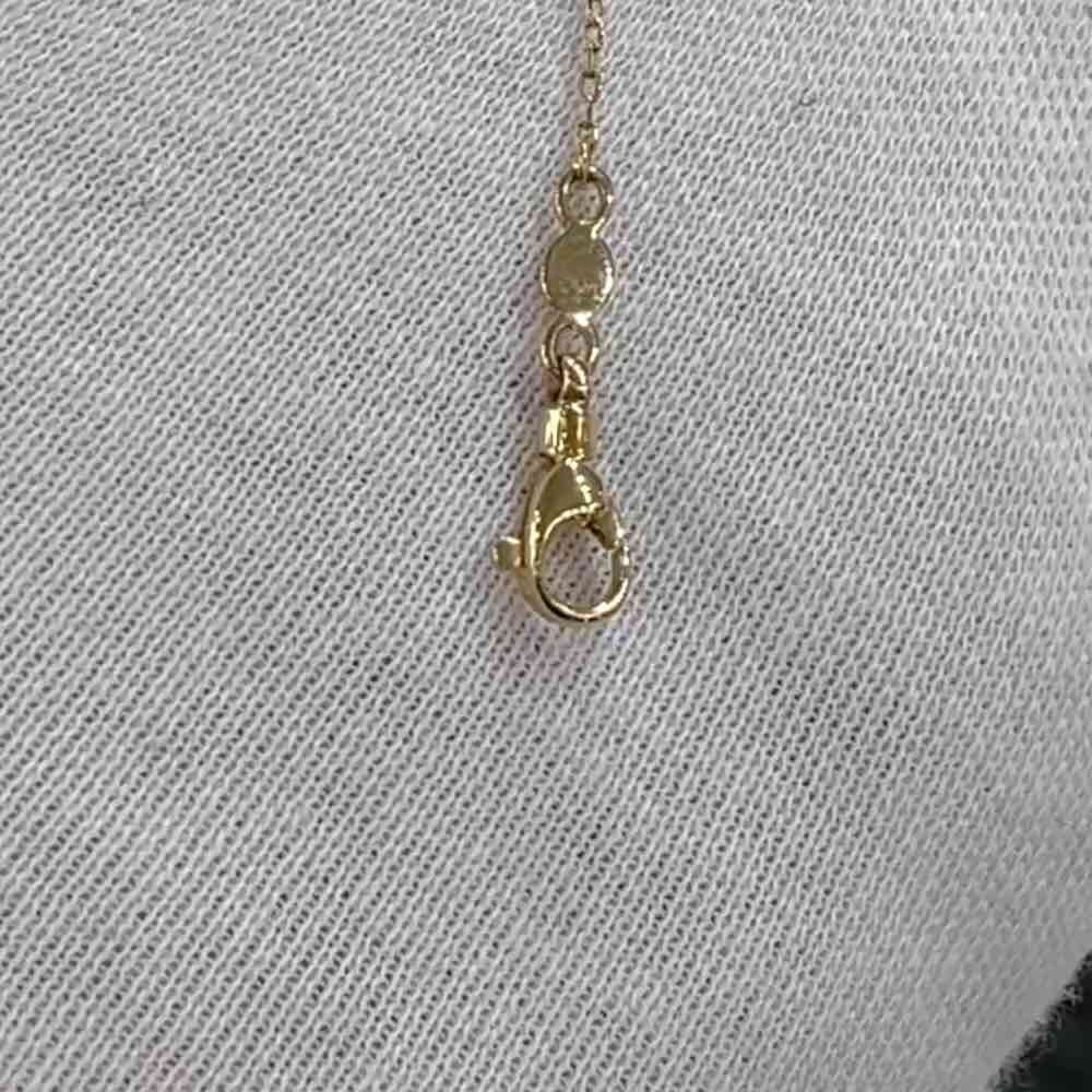 Купить Браслет из желтого золота "Крест" с бриллиантами (11009)