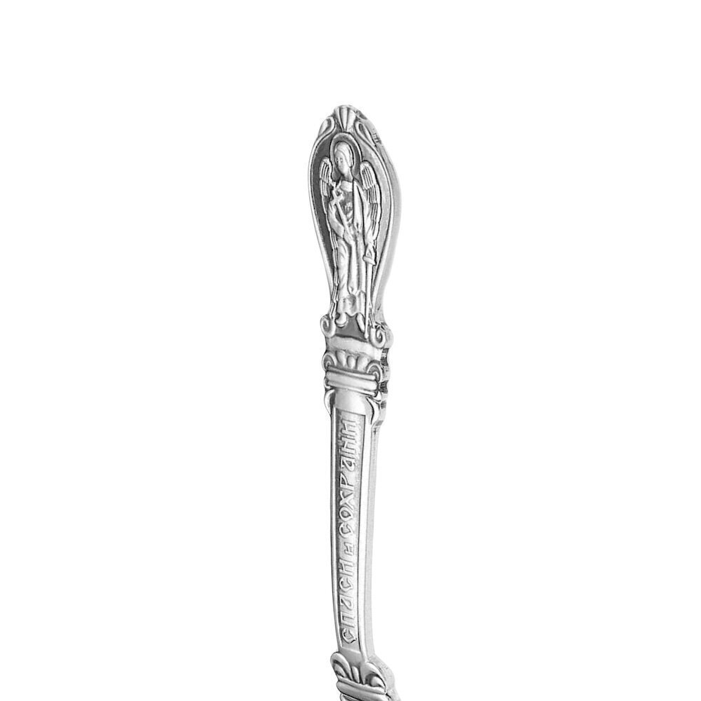 Купить Ложка из серебра "Спаси и Сохрани" (61006)