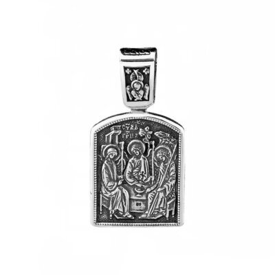 картинка Образ из серебра "Святая Троица" (59233) 