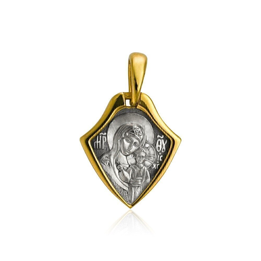 Купить Образ из серебра "Божия Матерь Казанская" (3506)
