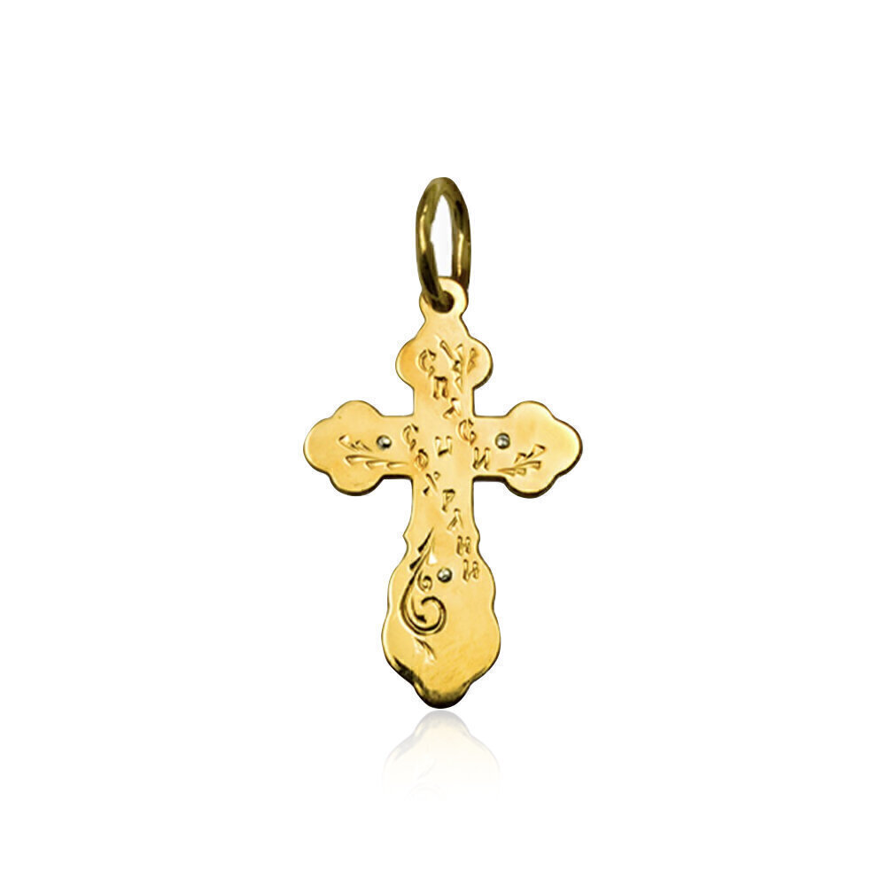 Купить Крест из желтого золота (21131)