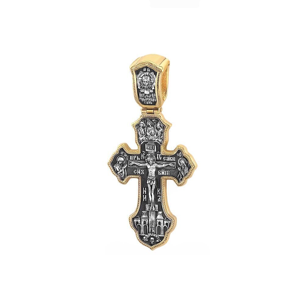 Купить Крест из серебра "Архангел Михаил" (42886)