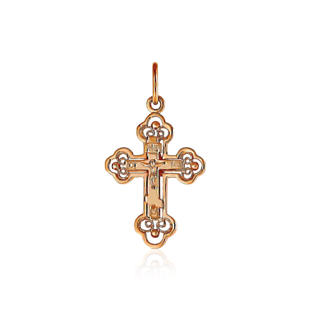 Купить Крест из красного золота (2380)