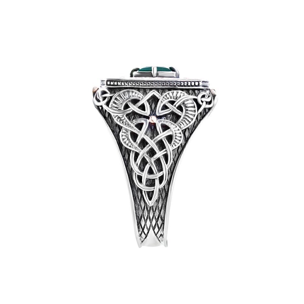 Купить Кольцо из серебра "Дар Волхвов" с раухтопазом (32236)