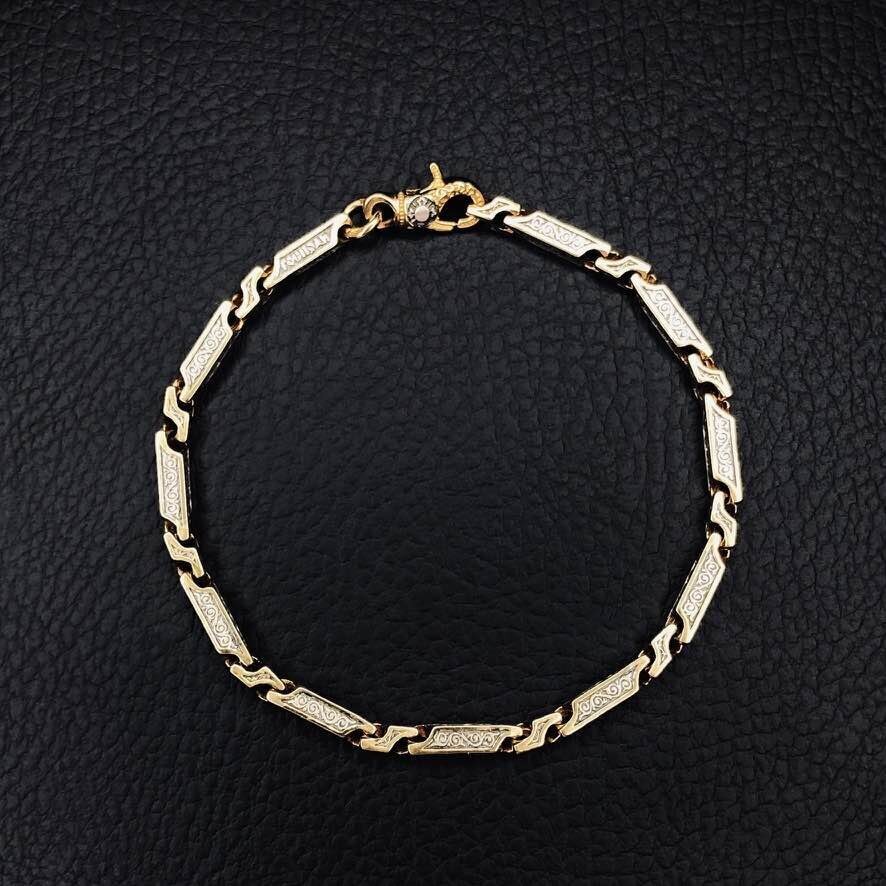 Купить Браслет из серебра "Спаси и Сохрани" (12234)