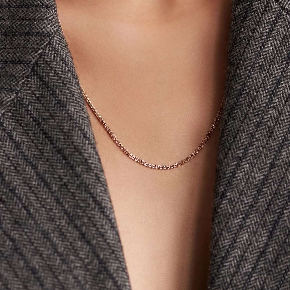 Купить Цепь из красного золота "Нонна" (91045)