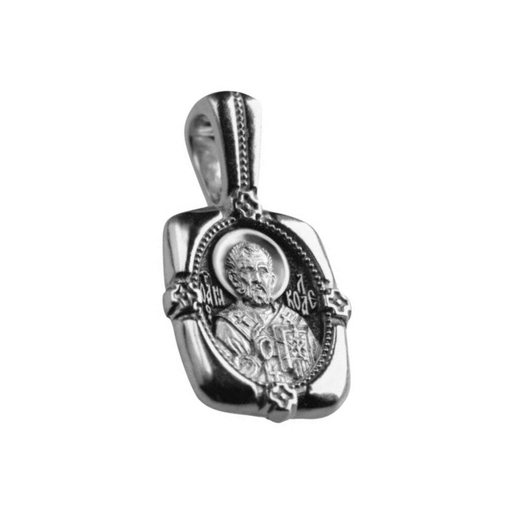 Купить Образ из серебра "Святой Николай Чудотворец" (52807)