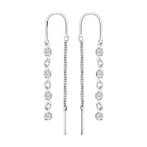 Купить Серьги из серебра (9264)