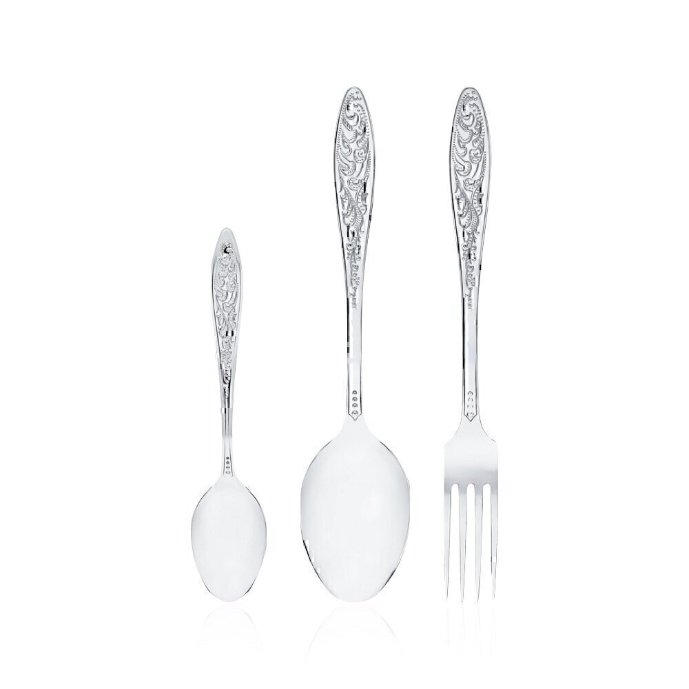 Купить Десертный набор из серебра "Морозко" (7172)