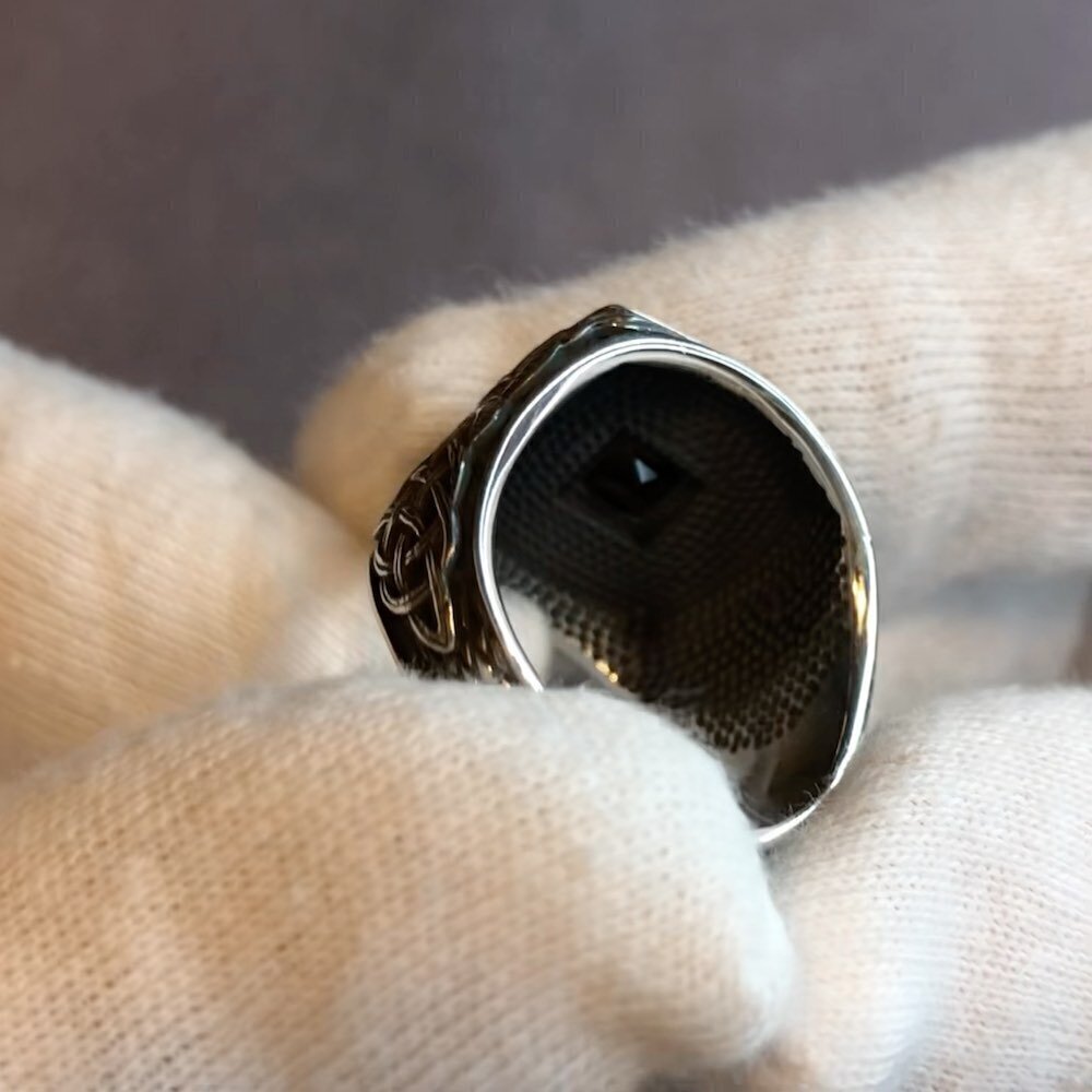 Купить Кольцо из серебра "Дар Волхвов" с раухтопазом (32236)