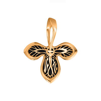 картинка Подвеска из серебра "Трилистник" (59330) 