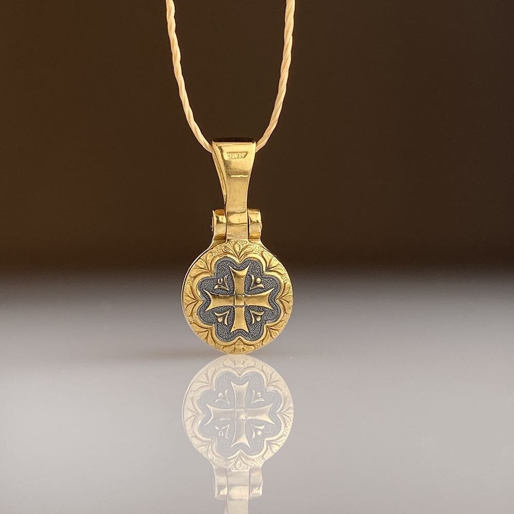 Купить Образ-складень из серебра "Божия Матерь Казанская" (52466)