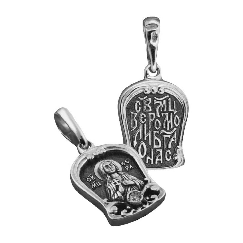 Купить Образ из серебра "Святая Мученица Вера" (52561)