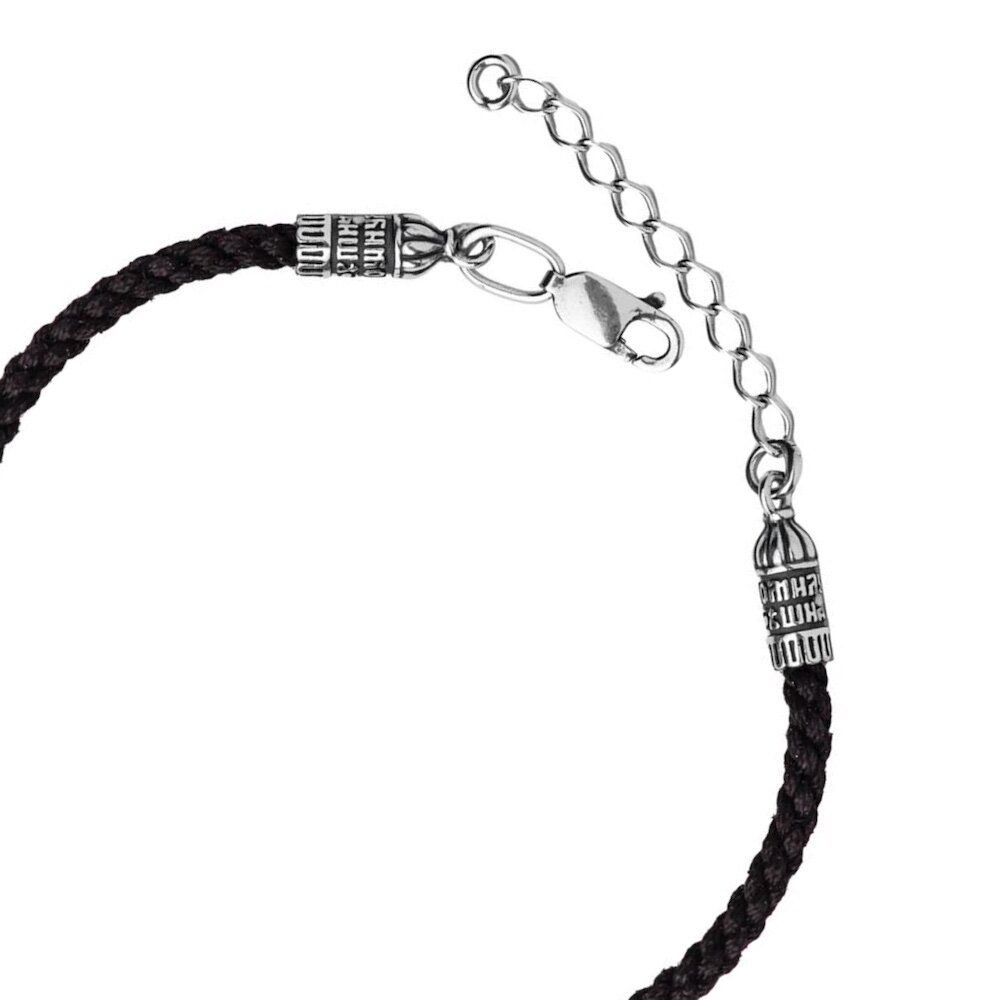 Купить Подвеска-складень из серебра "Псалом 90" на гайтане (59232)