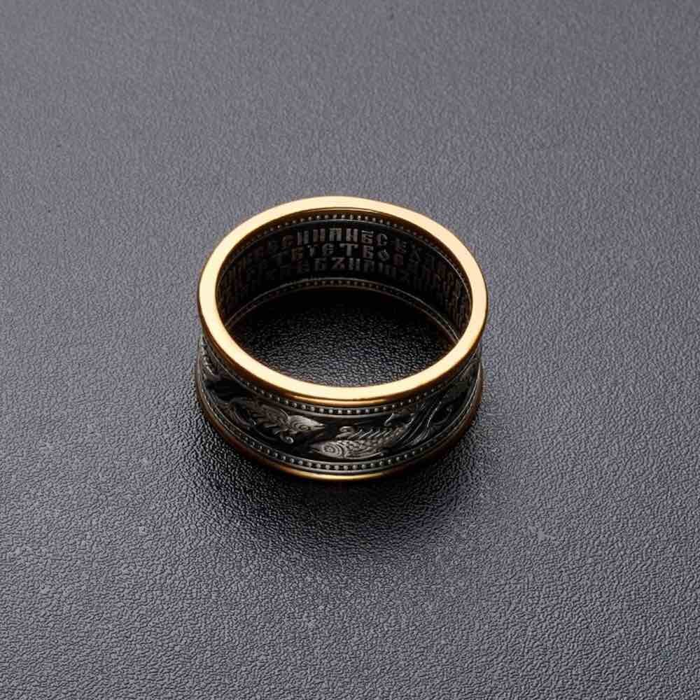 Купить Кольцо из серебра "Отче Наш" (32360)