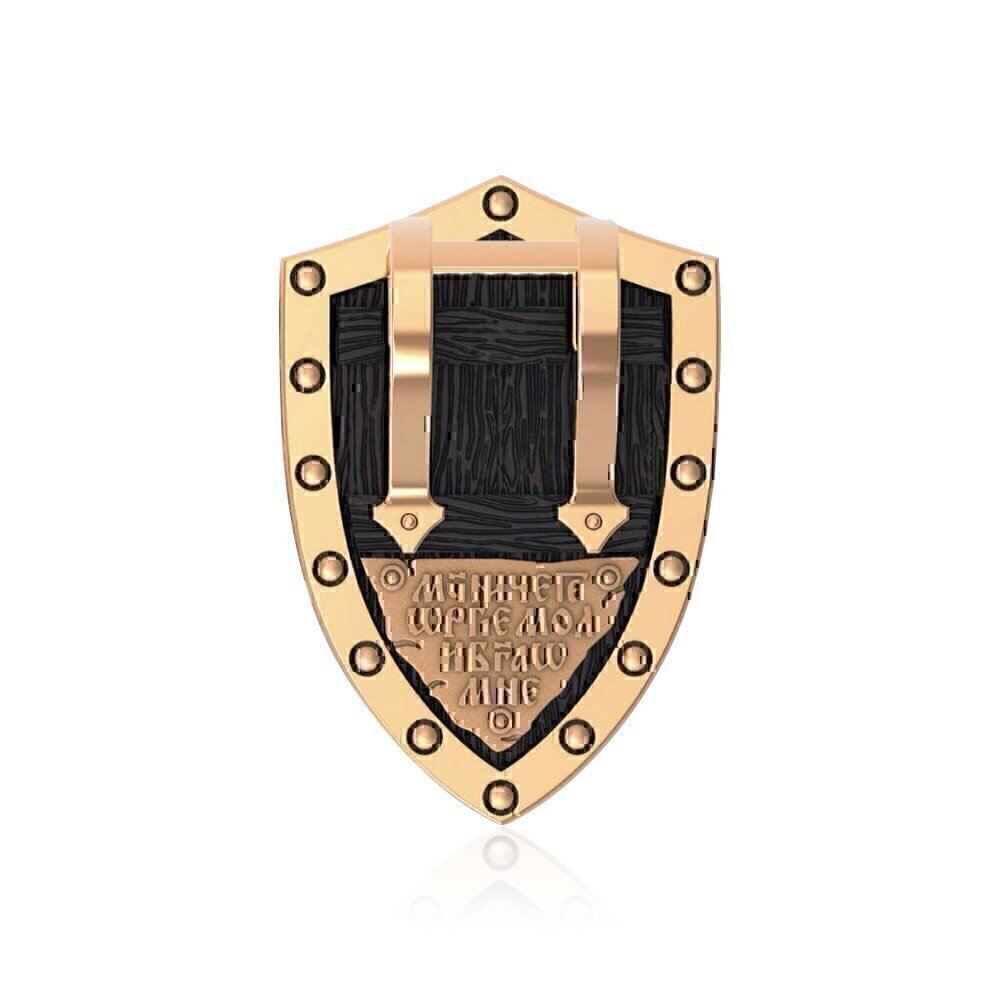 Купить Образ из красного золота "Святой Георгий Победоносец" (30602)