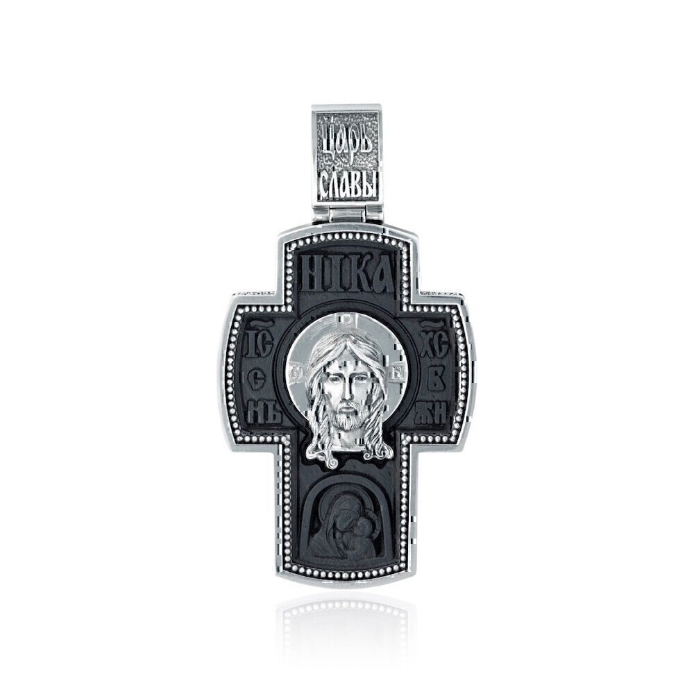 Купить Крест из серебра "Архангел Михаил" (9703)