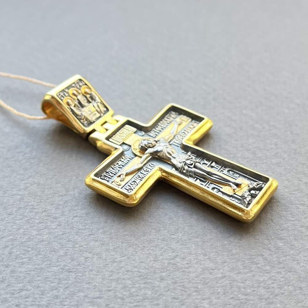 Купить Крест из серебра "Дивеевский" (42012)