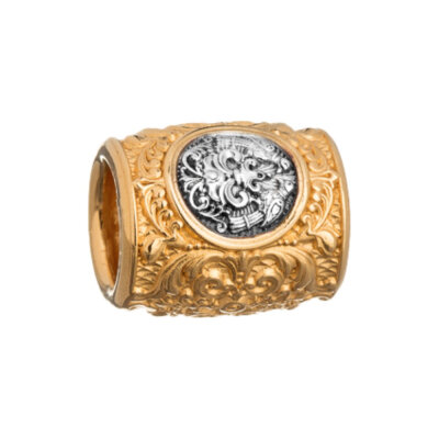 картинка Бусина из серебра "Жар-птицы" (52282) 