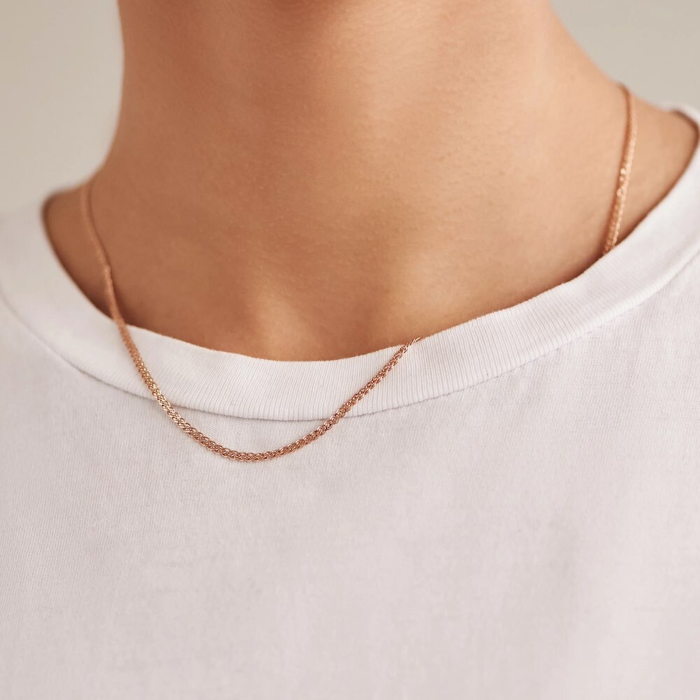 Купить Цепь из красного золота "Нонна" (91045)