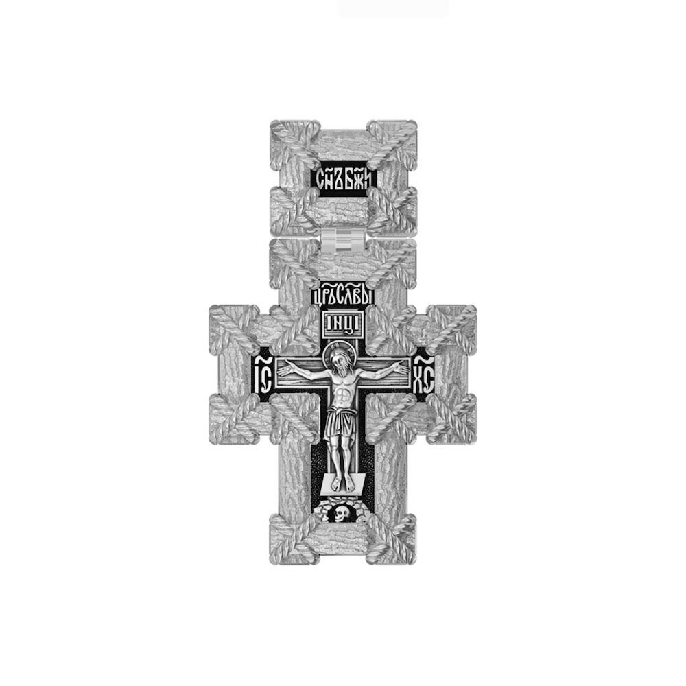 Купить Крест из серебра "Святой Князь Владимир" (42907)
