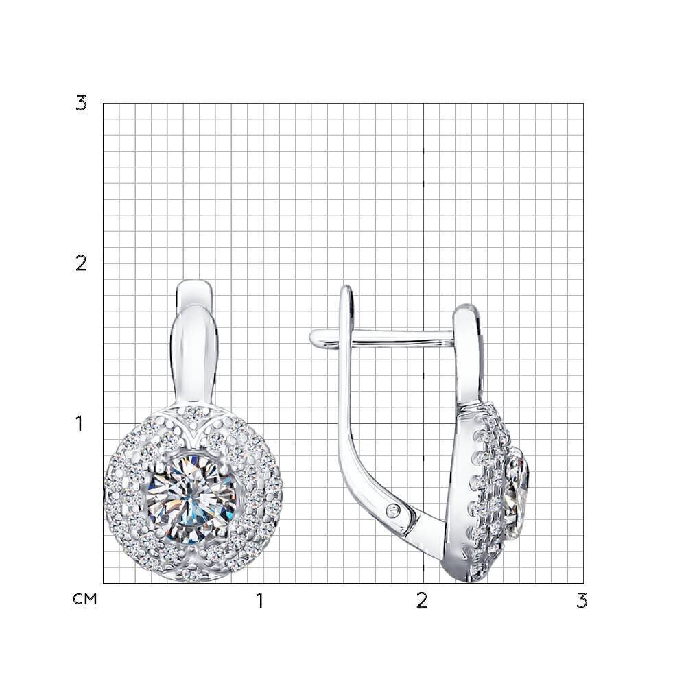 Купить Серьги из серебра (9267)