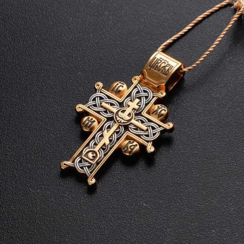 Купить Крест из серебра "Голгофский" (42833)