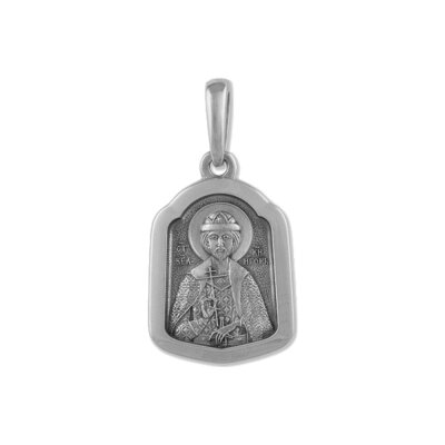 картинка Образ из серебра "Святой Князь Игорь" (52262) 