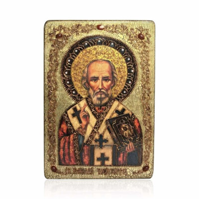 картинка Икона "Святой Николай Чудотворец" (20382) 