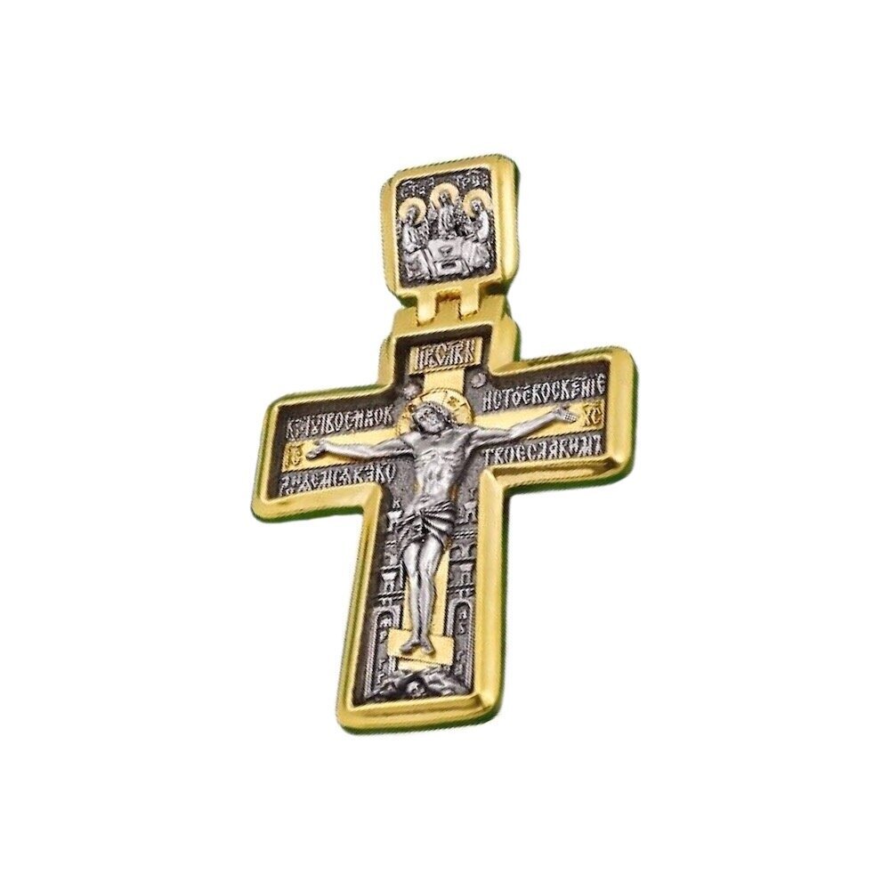 Купить Крест из серебра "Дивеевский" (42012)