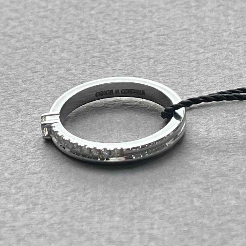 Купить Кольцо из белого золота "Спаси и Сохрани" с бриллиантами (31070)