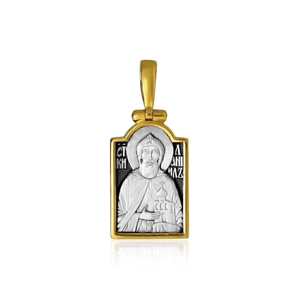 Купить Образ из серебра "Святой Даниил Московский" (35030)