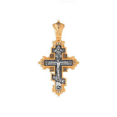 картинка Крест из серебра "Распятие Христа" (42894) 