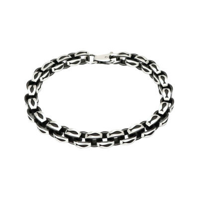 картинка Браслет литой из серебра "IXTIS" (12225) 