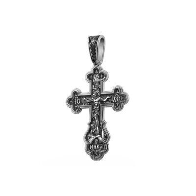 картинка Крест из серебра "Животворящему Кресту" (42899) 