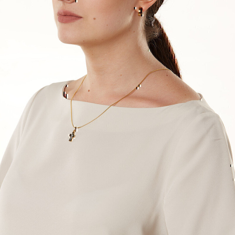 Купить Крест из серебра "Да воскреснет Бог" (2535)