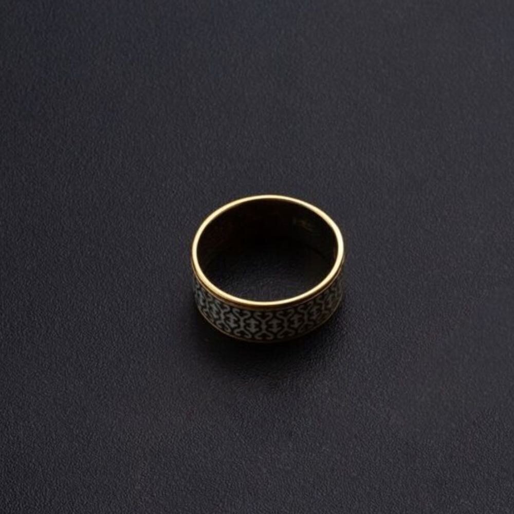 Купить Кольцо из серебра "Ангел Хранитель" с эмалью (32192)