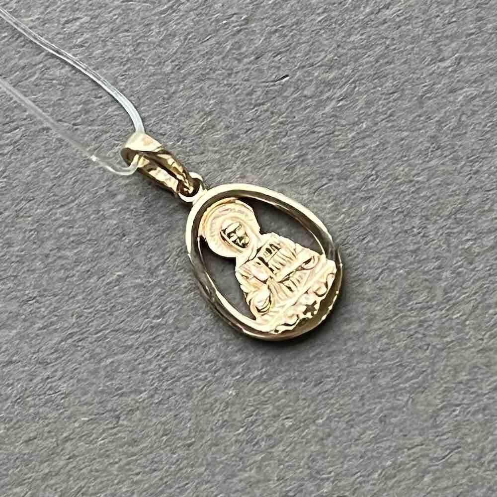 Купить Образ из красного золота "Святая Матрона Московская" (51106)