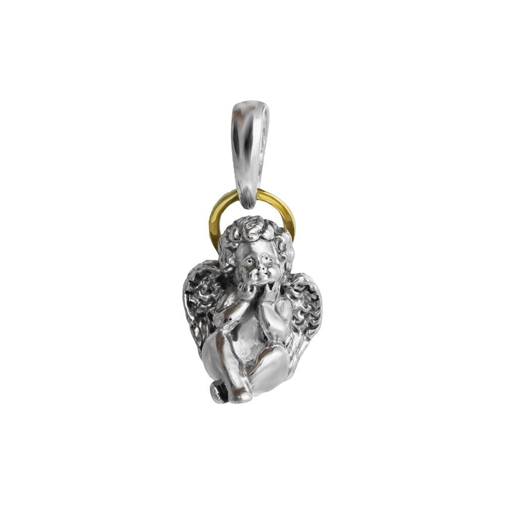 Купить Подвеска из серебра "Ангелок" (52589)