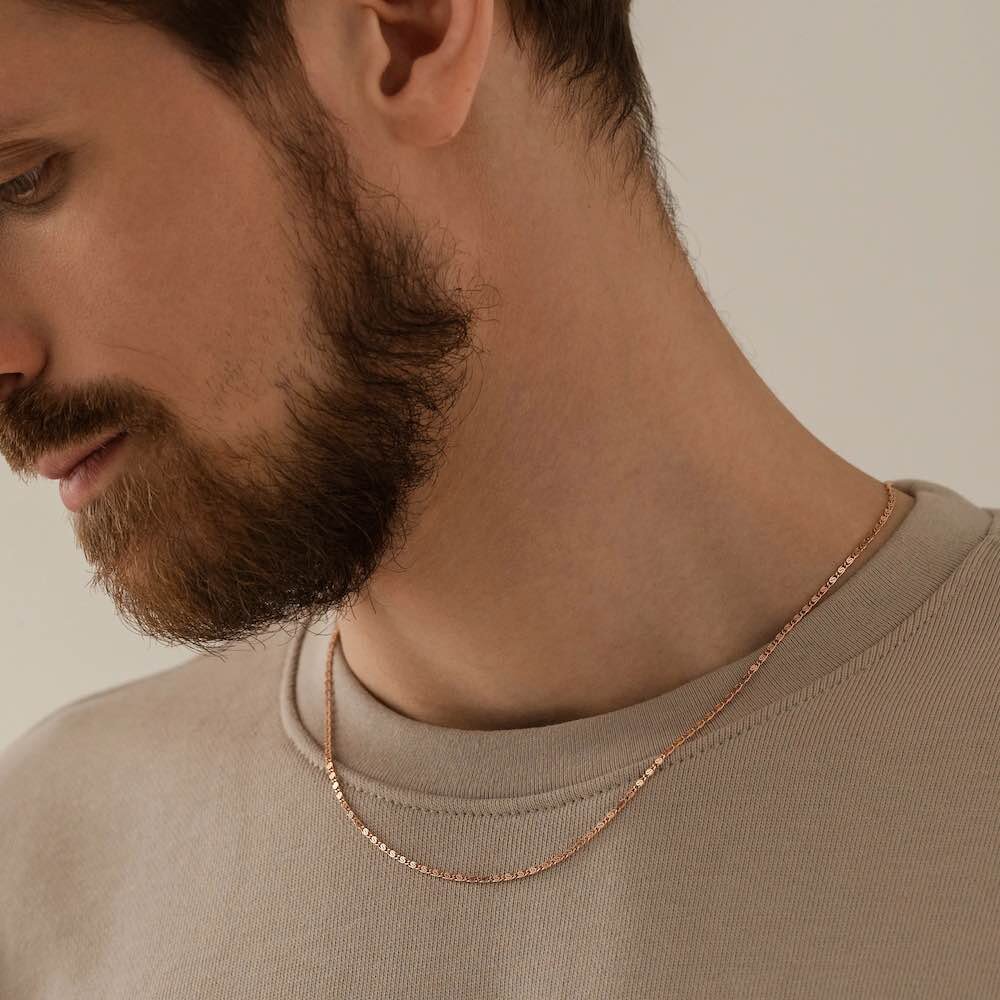 Купить Цепь из красного золота "Люмакина" (91044)