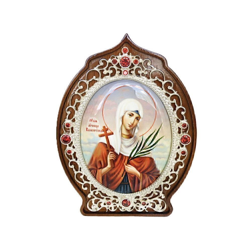 Купить Икона настольная "Святая Мученица Валентина" (1090)