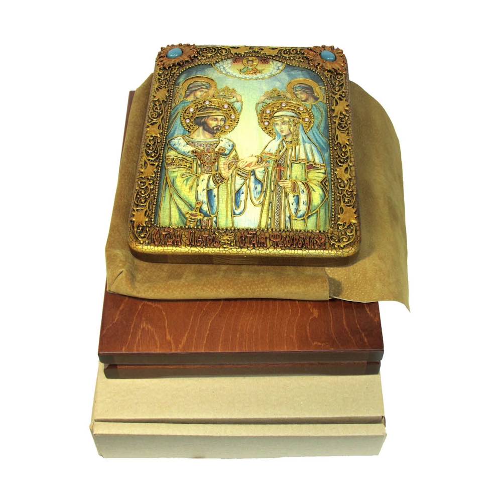 Купить Икона "Святые Петр и Феврония" (20969)