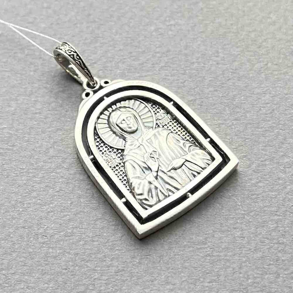 Купить Образ из серебра "Святая Матрона Московская" (52555)