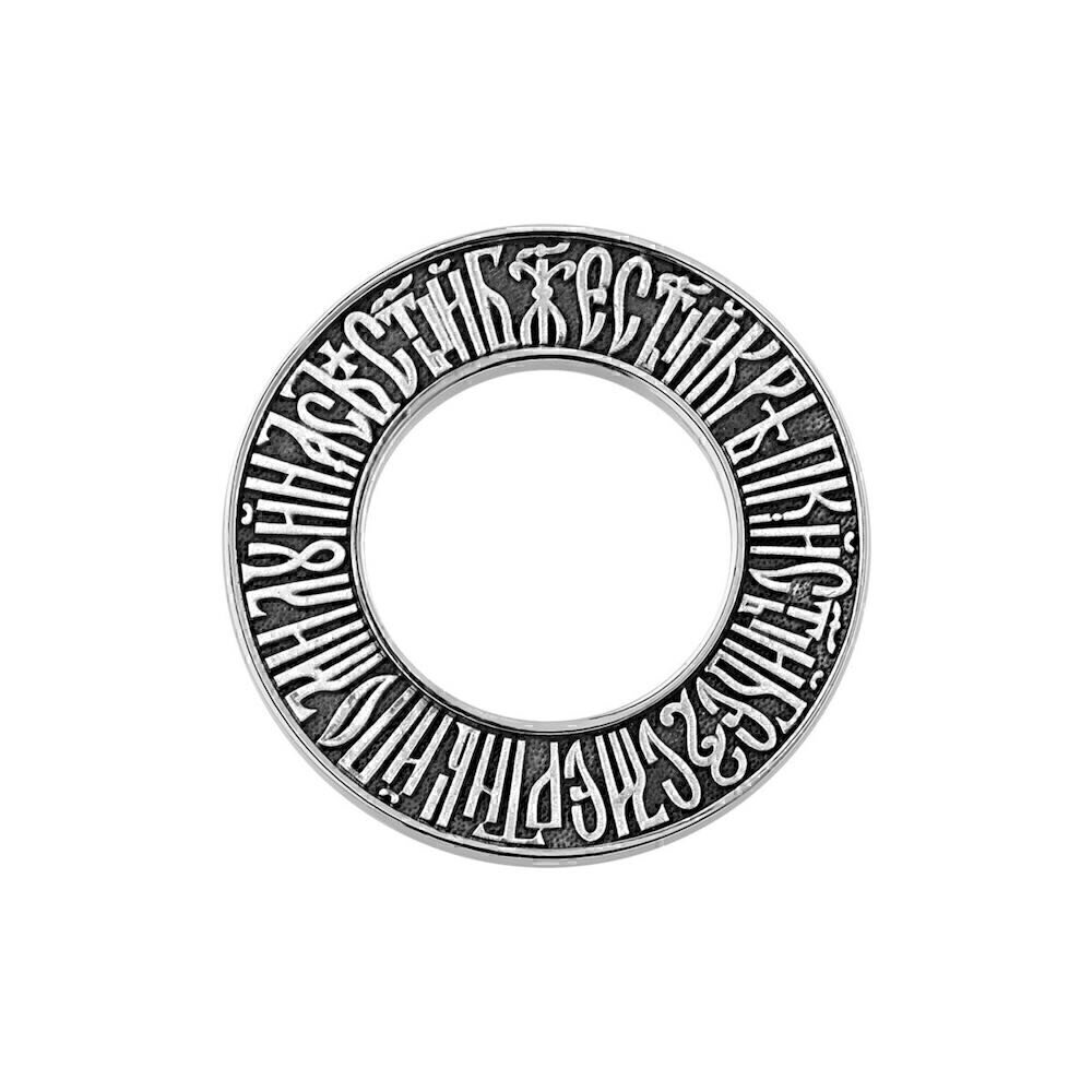 Купить Браслет из кожи и серебра "Ангельская Песнь" (12298)