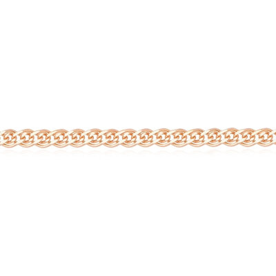 картинка Цепь из красного золота "Нонна гранённая" (91018) 